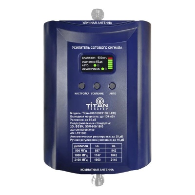 Комплект репитера Titan-900/1800/2100 (LED)