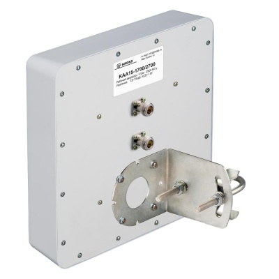 Kroks KAA15-1700/2700 MIMO 2x2 панельная антенна N-разъем